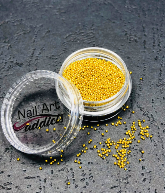 Caviar Beads Small Gold